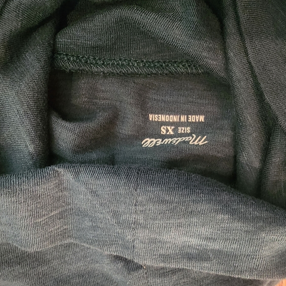 Madewell NWT Whisper Cotton Turtleneck Tee - Picture 3 of 5